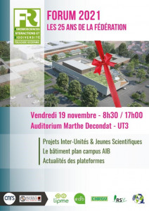 Forum 2021 interne de la FRAIB, les 25 ans de la fédération Image 1